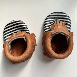 Freshly Picked striped moccs